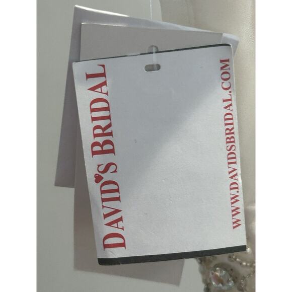NWT Women's size 12 Beaded White Dress dbstudio Bridal - Picture 4 of 7